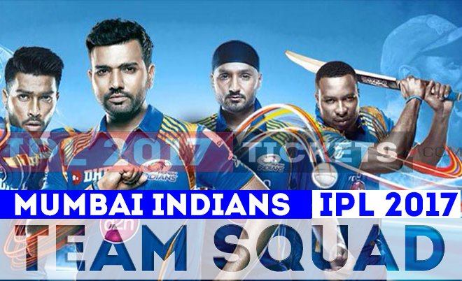 ipl2017tickets's tweet photo. @mumbaiindians Full Team Squad After #VivoIPL2017 Auction - https://t.co/IBOmYp3D4u @IPL @Vivo_India @sachin_rt https://t.co/HemoJgvuZn