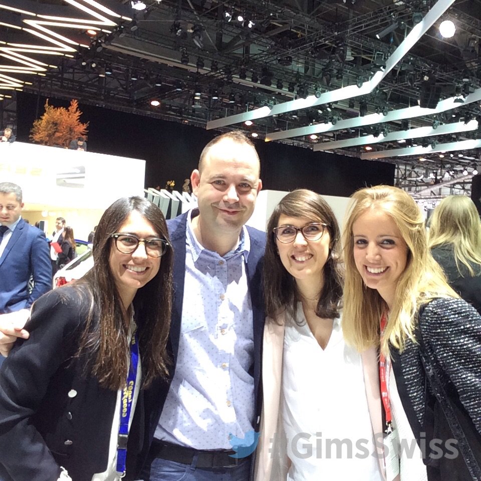 TweetEventos's tweet photo. We are all Enjoying in Motor Show Geneva @jordibufi #GimsSwiss! @anahistoll https://t.co/UpeiFXGloX