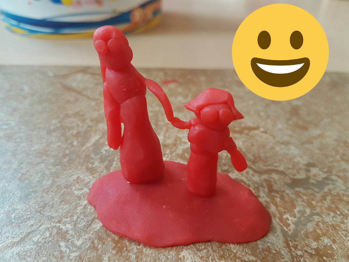 Gemaakt door een kleuter #trots