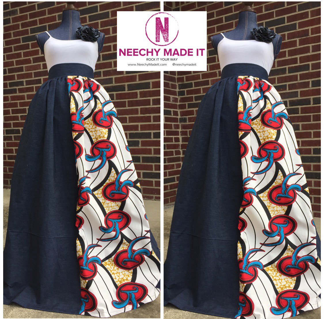 neechymadeit's tweet photo. #NeechyMadeIt #mixprint #maxiskirt for one of out amazing clients. We can't wait to see how she styles it!
https://t.co/HqhgGL2EL1 https://t.co/Pxv4Laj2Sd
