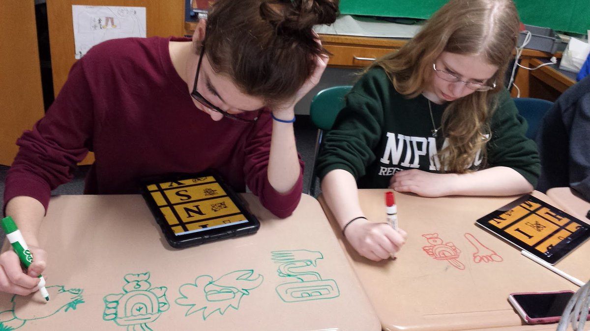 sramolo's tweet photo. Who wants to write their name with the Aztec Ictapa alphabet? #niplang #nipmuc #mursd #wlweek https://t.co/2QQMPB56IJ