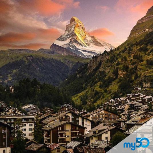 The Matterhorn in Switzerland is amazing!
RT if you agree!
#bucketlist #travel #adventure