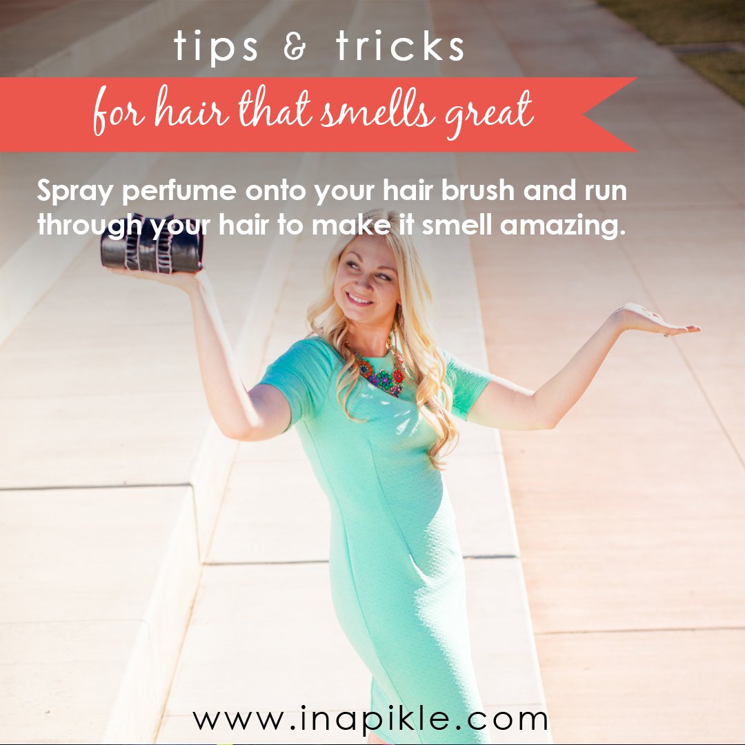 inapiklebag's tweet photo. Who doesn’t want great smelling hair? #inapikle #tripsandtricks #hairtips #beautytips #greathair https://t.co/zPOyjFm5IU https://t.co/atzMjOOmwF