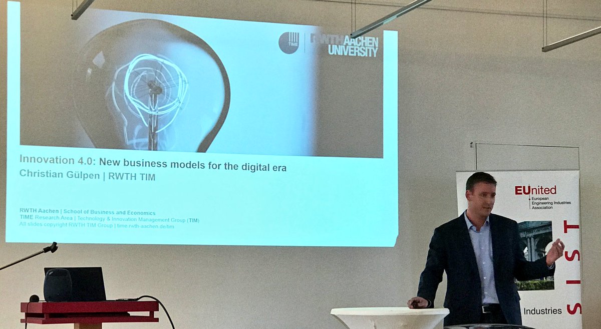 NickBoesl's tweet photo. Keynote at #EURoboSummit with @CGuelpen #digitalization #DigitalDisrupt #HelloI40 @EUnited_EU @VDMAonline @RWTH https://t.co/R9rjqRLNQF