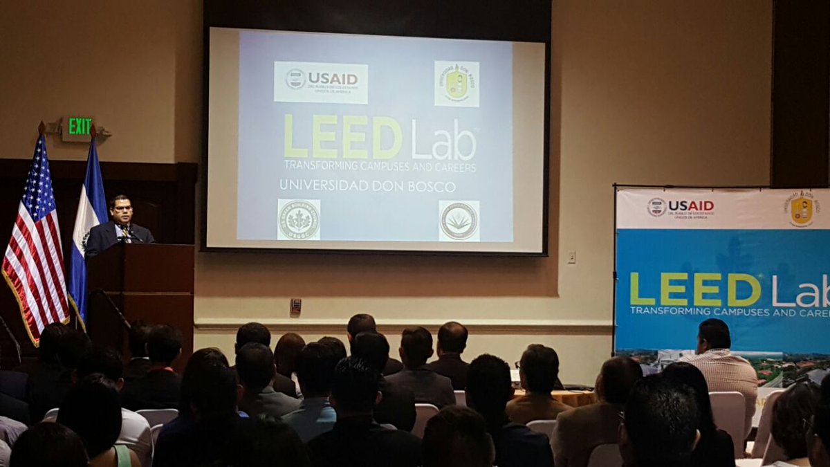 UDBelsalvador's tweet image. #UDB presenta #LEEDLab, curso de alto nivel para propiciar un enfoque hacia la #sostenibilidad @ELSALVADORGBC