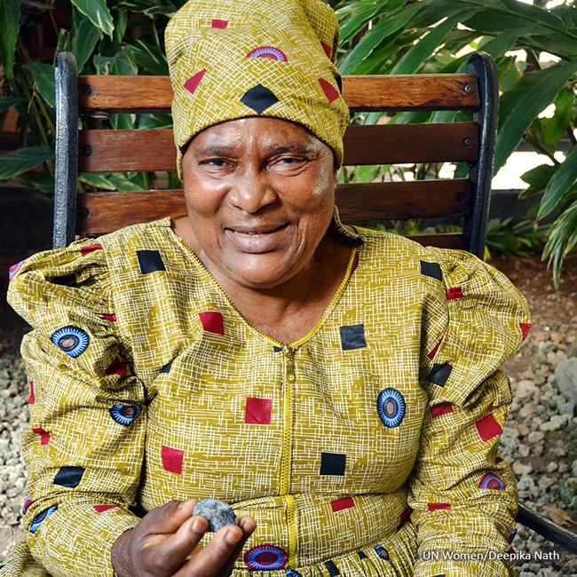 UN_Women's tweet photo. She thought:"Why should it matter that I'm a woman?"&amp;dressed up as a man. Meet Tanzania's 1st woman miner https://t.co/j1E3vHjnHS #WomensDay https://t.co/WHBaXaGxWU