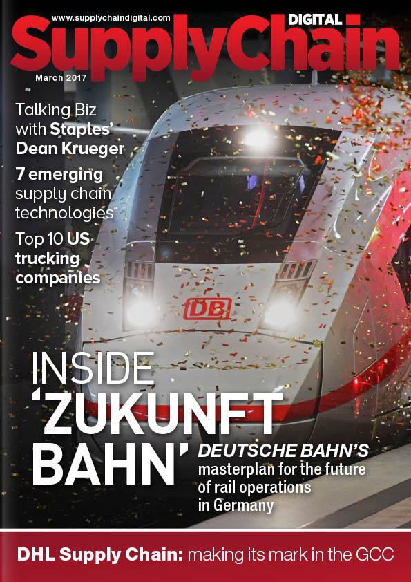 SupplyChainD's tweet photo. The March edition is live! COVER STORY - @DB_Info is "investing around 1 billion euros in #digitalisation projects" https://t.co/uks83ROnXc https://t.co/TDn17DiipL