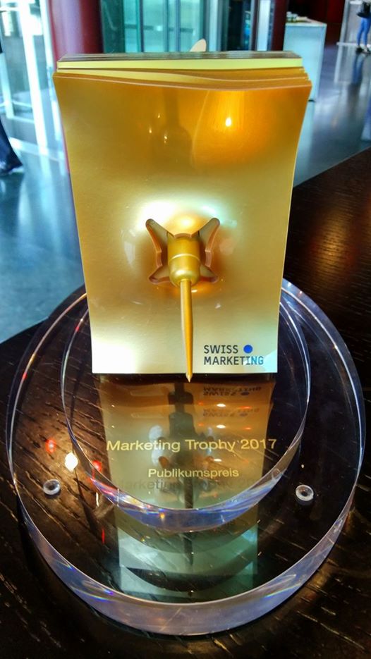Wir freuen uns riesig über den Publikumspreis für Mazda Speed Dating! #Mazdasuisse #MarketingTrophy #marketingtag17 #SpeedDatingTeam #jwtf