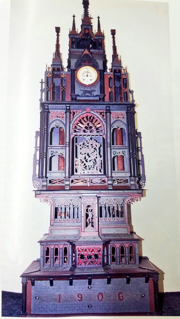 OldLineMuseum's tweet photo. Our famous Slate Clock, built in 1906 by Humphrey Pritchard. Located in our vault, this historic clock is one of a kind. #YorkCountyhistory https://t.co/iyOCUO5pgp