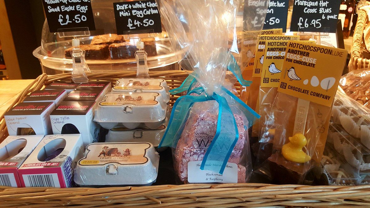 There's something new in our confectionery basket; it's only our homemade gooey-tastic #marshmallows back by popular demand! You're welcome.