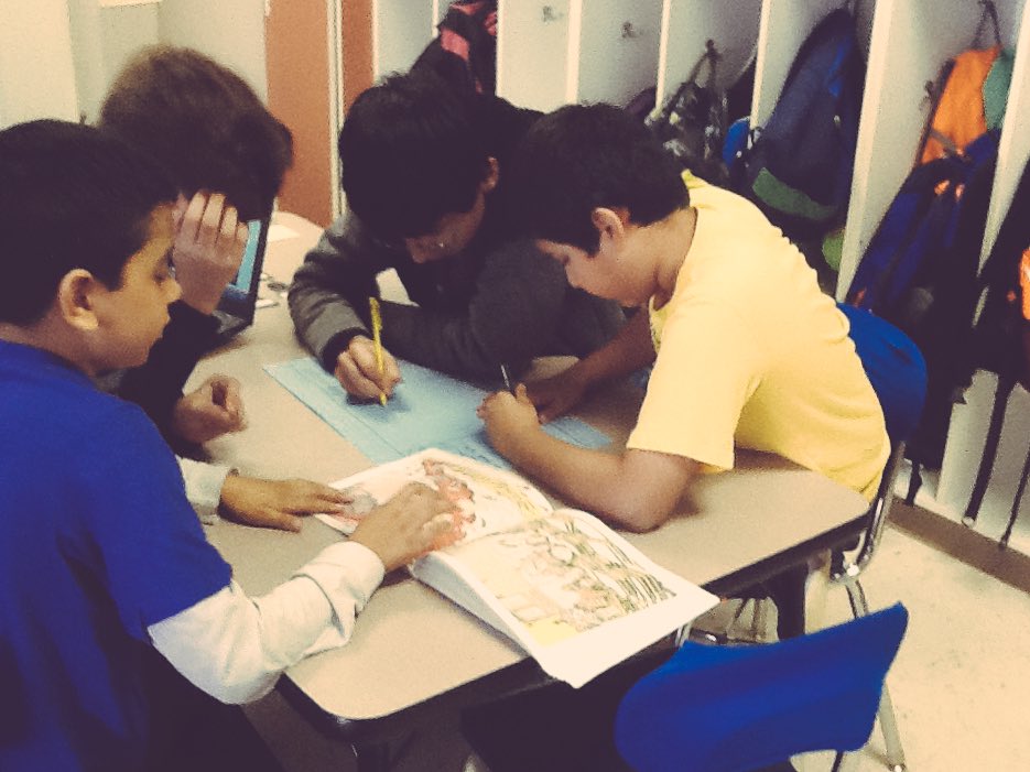 YMESFifthGrade's tweet image. Group projects to practice our 4Cs! #weareyatesmill #ELAprojects @wcpsselemela