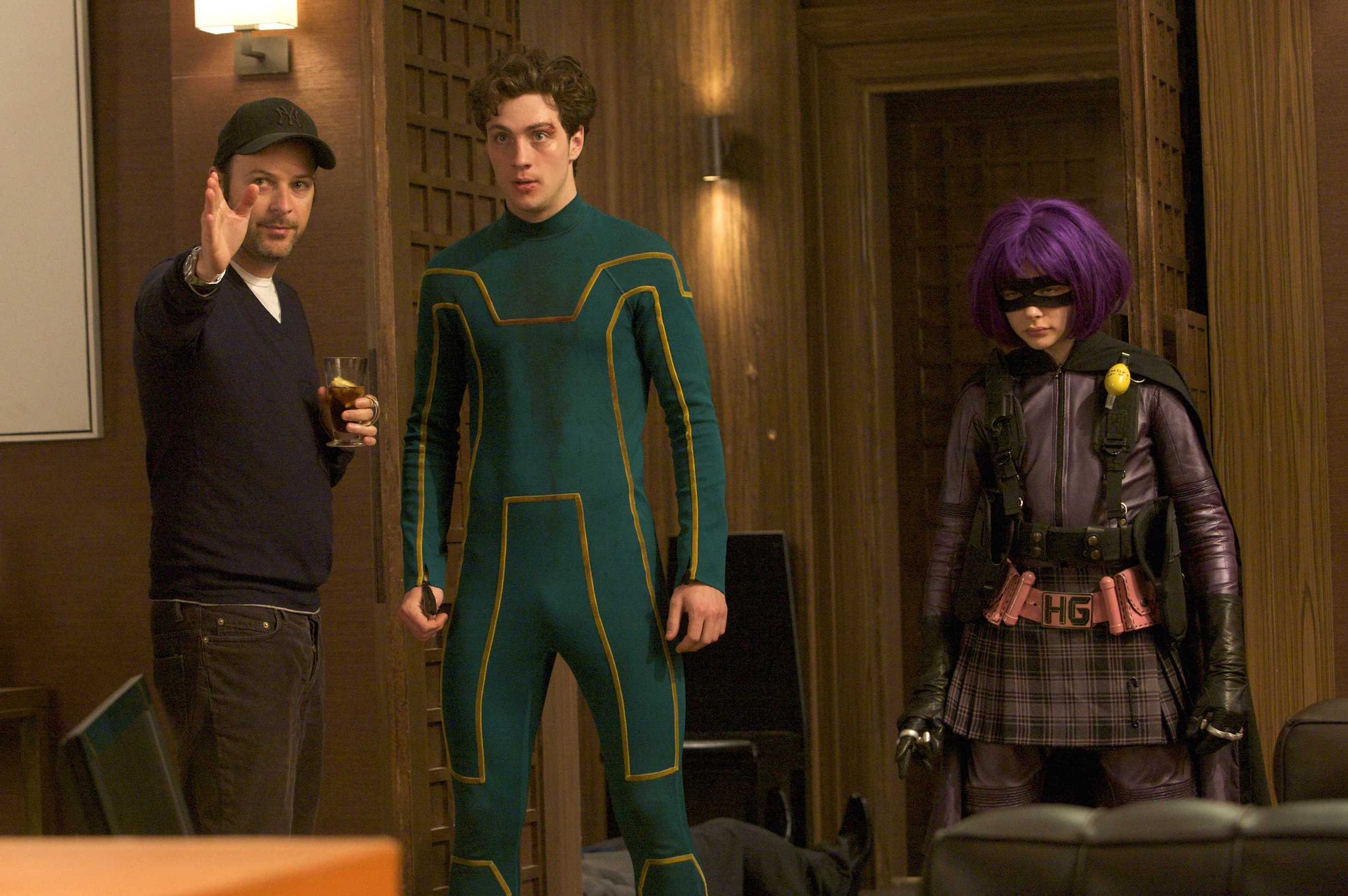 Happy birthday to Matthew Vaughn seen here directing \Kick-Ass\ (2010): 