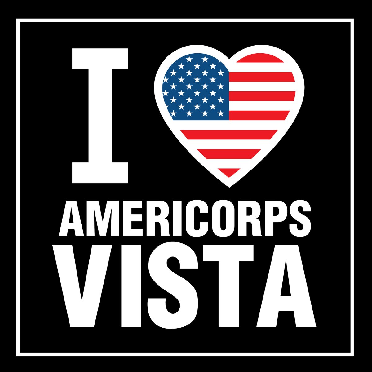 AmeriCorpsVISTA's tweet image. Show some love. #IamVISTA #AmeriCorpsWorks