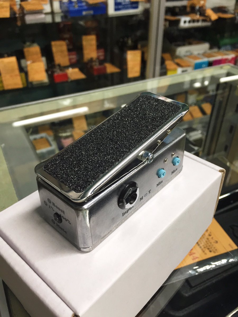 極小サイズのアクティブ・ボリュームペダル VOCU Baby Volume Pedal