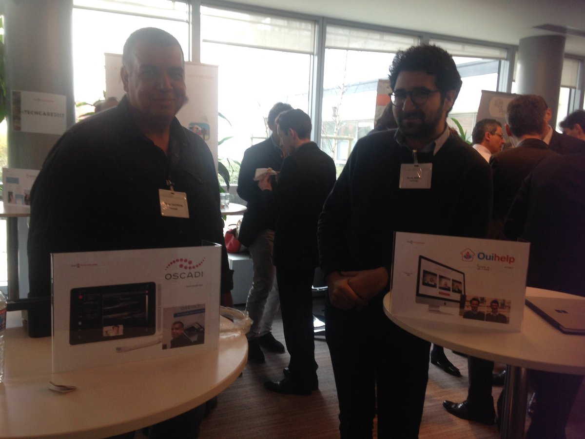 Le networking continue entre <a href="/Ouihelp/">Ouihelp</a> et <a href="/OscadiSas/">OSCADI Sas</a> #techcare2017