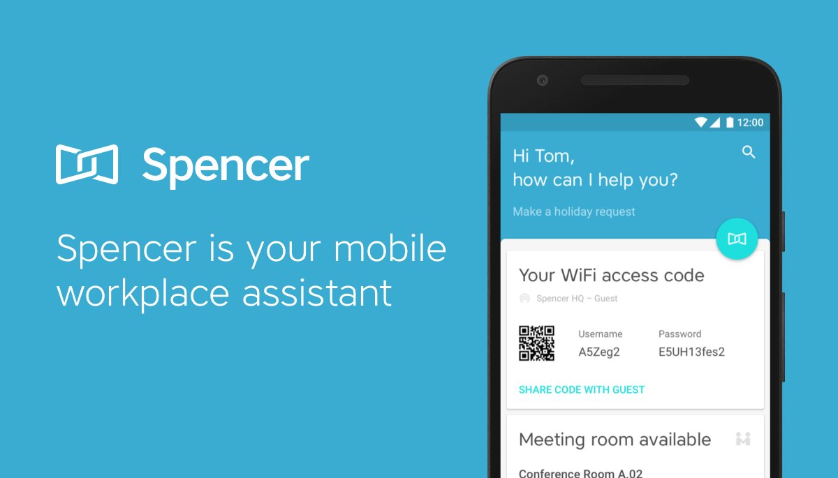 spencer_works's tweet photo. Proud to announce the birth of Spencer, every employee's digital workplace assistant. #tech #mobile #Spencer 
https://t.co/mB6spXJS9K https://t.co/1sOhVLqrpv