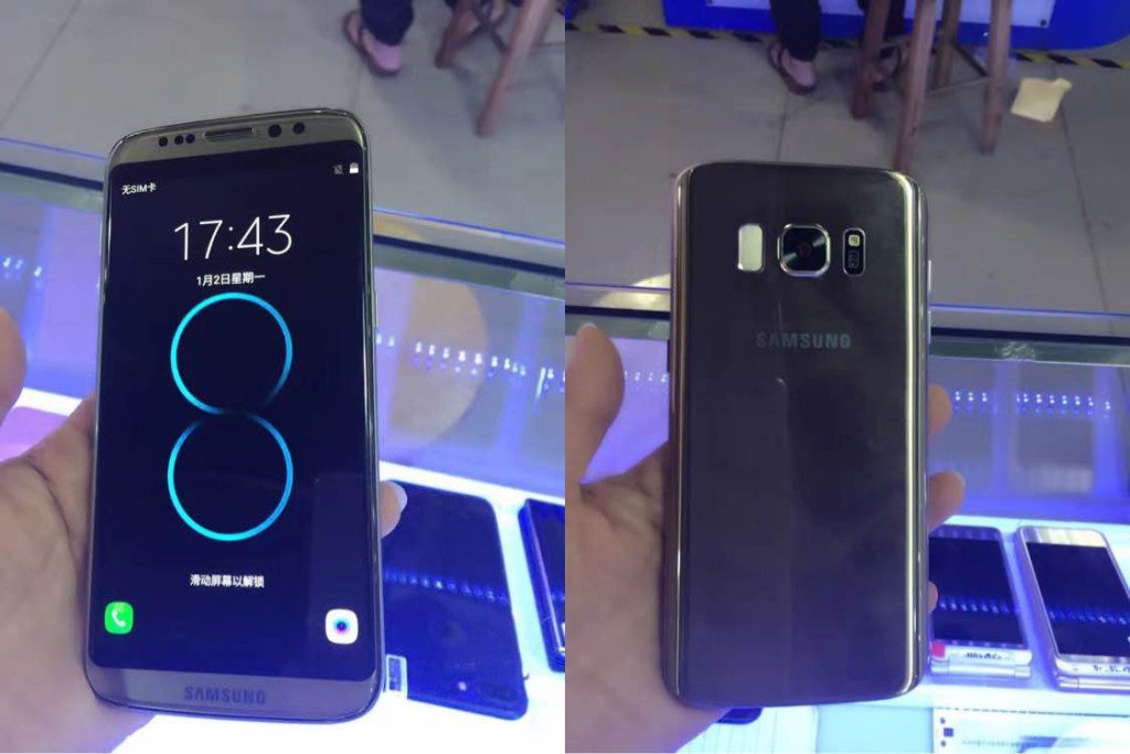 Frandroid's tweet photo. Insolite : un mois avant son annonce, le Samsung Galaxy S8 a déjà des clones en Chine https://t.co/DyfOOY6vkn https://t.co/rUs45QtK55