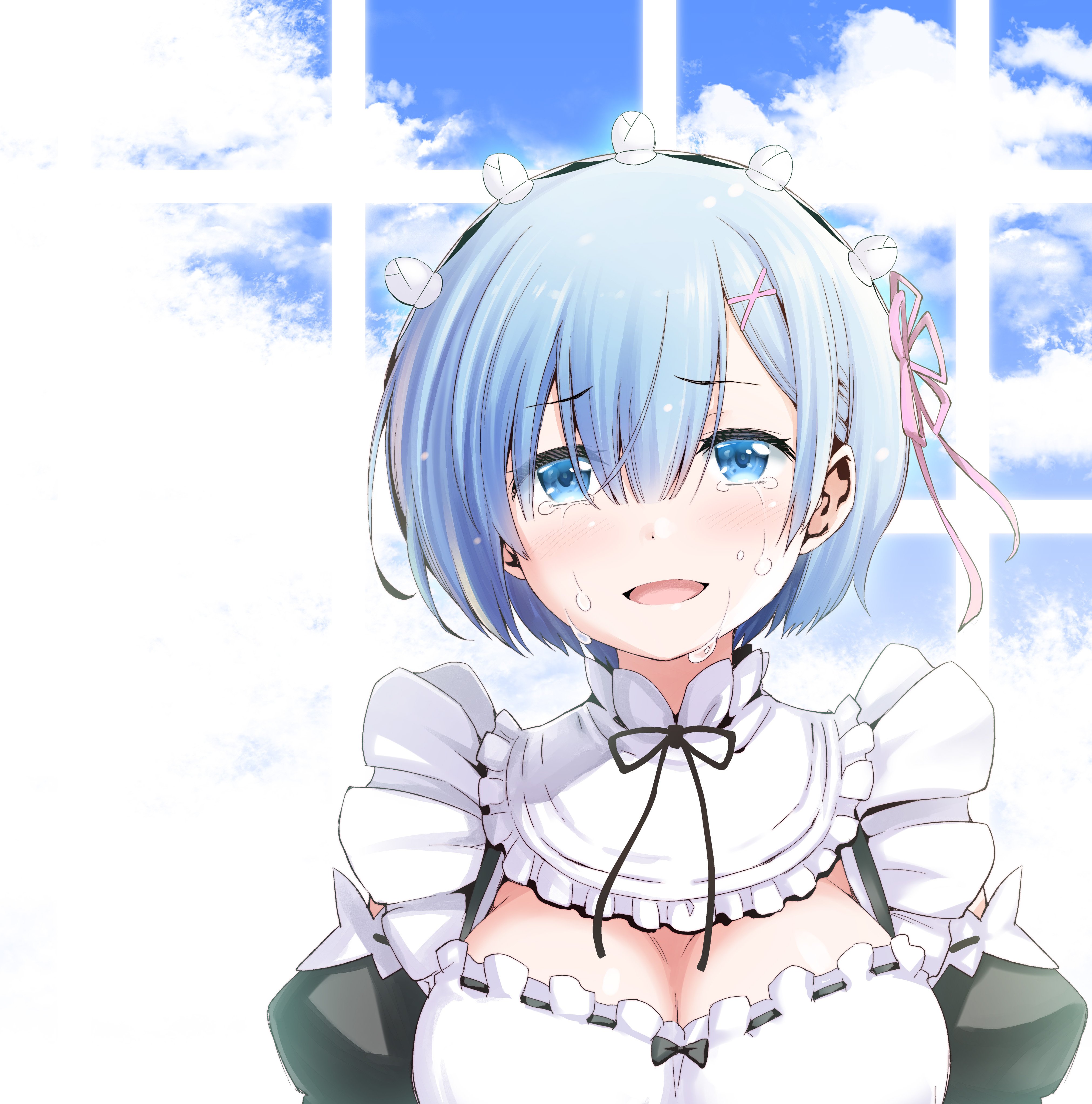 楓月誠 リゼロ第二章漫画の四巻表紙のレムさんです T Co 5y4nj0ut5y Twitter