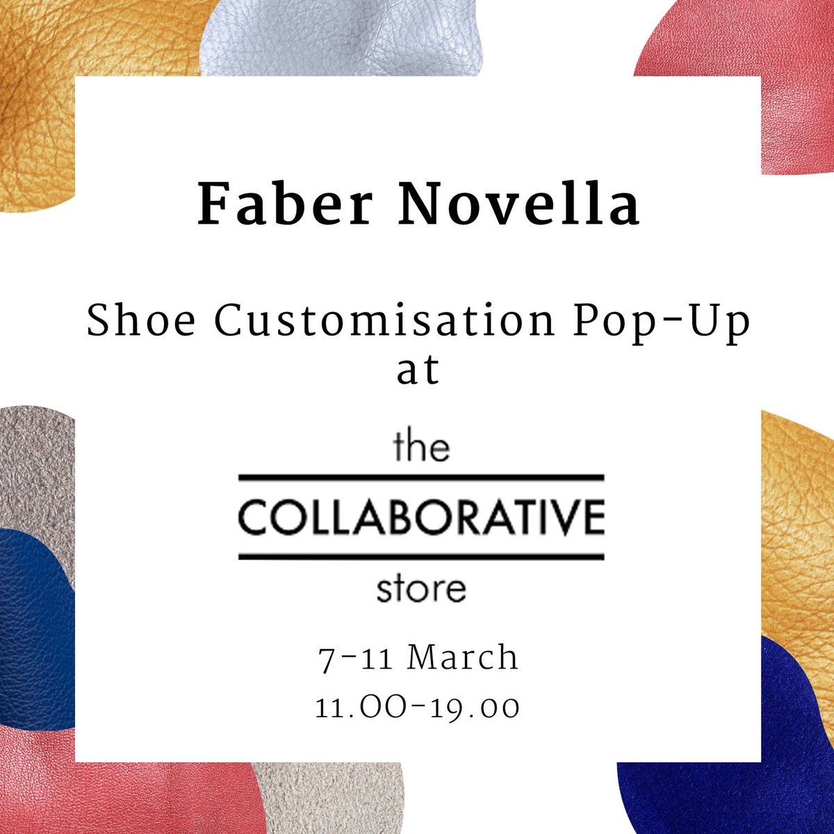 We are at the Collaborative Store till 11th of March. Come by to customize your pair! <a href="/LondonPopups/">LondonPopups</a> <a href="/TimeOutLondon/">Time Out London</a> #PopUp #london