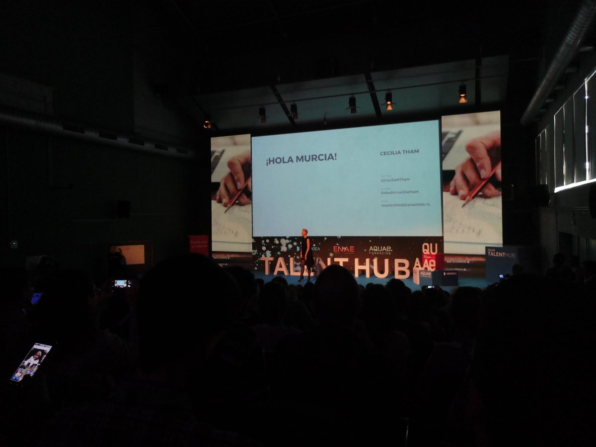 FranchiGB's tweet photo. Innovación y talento de la mano de @CeciliaMTham en @AquaeTalentHub https://t.co/FpSuOncz0p