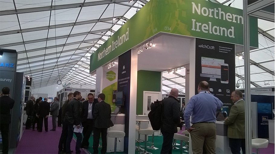 InvestNI_Europe's tweet photo. Busy start to day one of the Security & Policing Home Office event. If you're at the show our stand is D34 #SCPC17 https://t.co/cF9RvaykC5