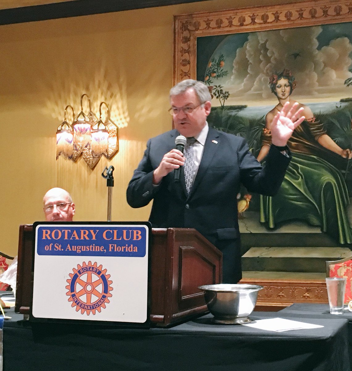 StAugRotaryClub's tweet photo. Thanks to Judge Howard McGillin for sharing about the new SjC Veterans Court! https://t.co/dg30aEJOka