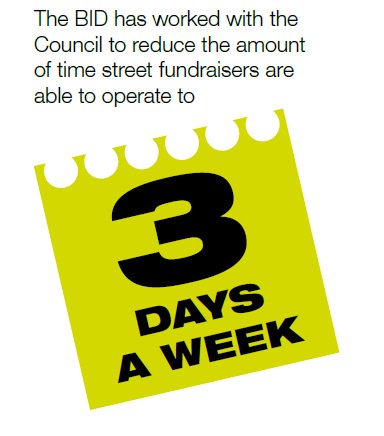 We’ve reduced the time street fundraisers are able to operate in Darlington #VoteYES bit.ly/2jYKN20