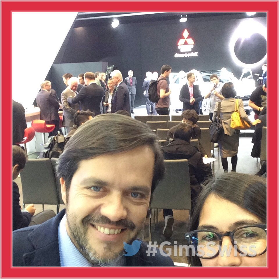 TweetEventos's tweet photo. We are all Enjoying in Motor Show Geneva #GimsSwiss! @javidelacalzada @agvana https://t.co/mosWnNF5rg