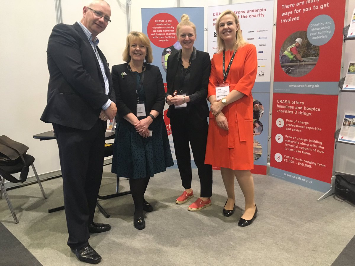 TripodBD's tweet photo. Great to meet Emma Francesca and Kate @CRASHcharity @Ecobuild_Now @DerryLong #charity #construction https://t.co/nYXaak7SJ4