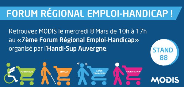 AkkodisFrance's tweet photo. #EventProfs: Retrouvez-nous demain à #ClermontFd au #Forum #EmploiHandicap https://t.co/udmhwyuRaf #OnRecrute #cdi https://t.co/Yacy7zQijH