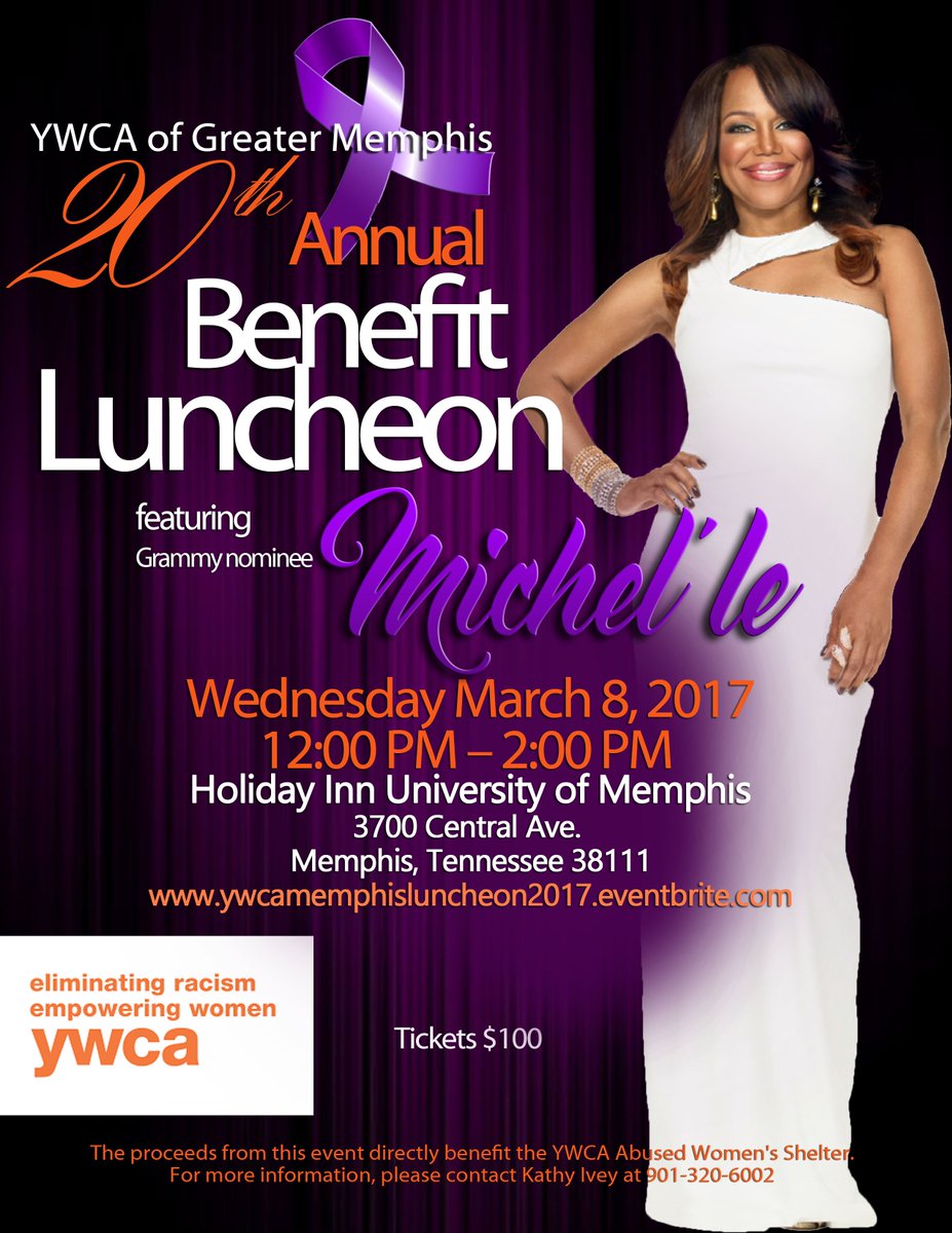 YWCAMemphis's tweet photo. @Local24Amy will interview @Michellemuzic this morning at 9! Don't miss this interview with a #DV survivor &amp; music superstar! https://t.co/4GCbK12YUA