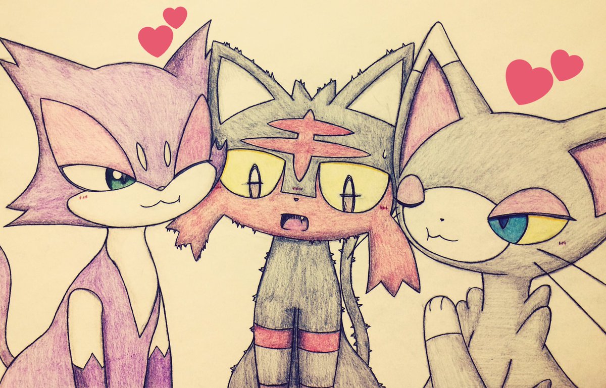 Uzivatel リュウ Mr Na Twitteru ネコ ネコ ネコ チョロネコ ニャビー ニャルマー ポケモン ポケモンサンムーン