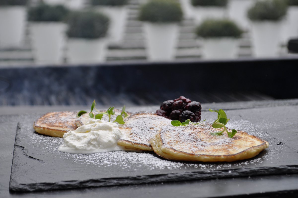We take #NationalPancakeDay very seriously here at Bianca. 😋 #BiancaAtDelano #WorldOfsbe