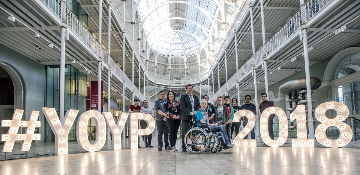 It's less than 300 days until #YOYP2018. Thanks to @markmcdsnp &amp; all the young people who joined us this morning! ow.ly/KCUv309Fhqs