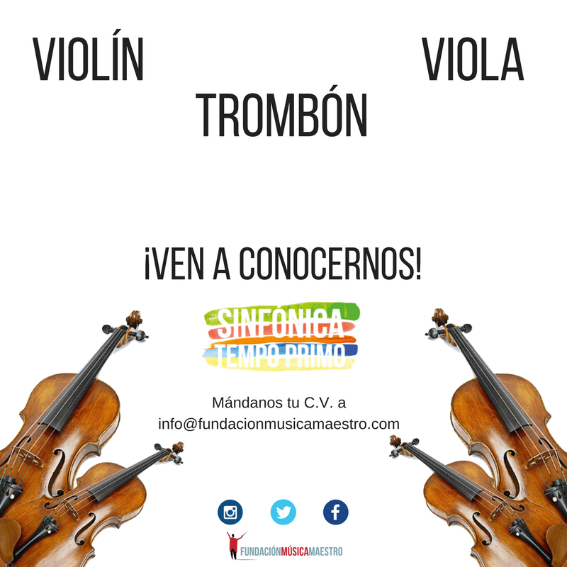 Sabías que nuestros amigos de la <a href="/Temprimo/">TempoPrimo</a> también amplian plantilla... Su directora @SalvatierraDir es genial!