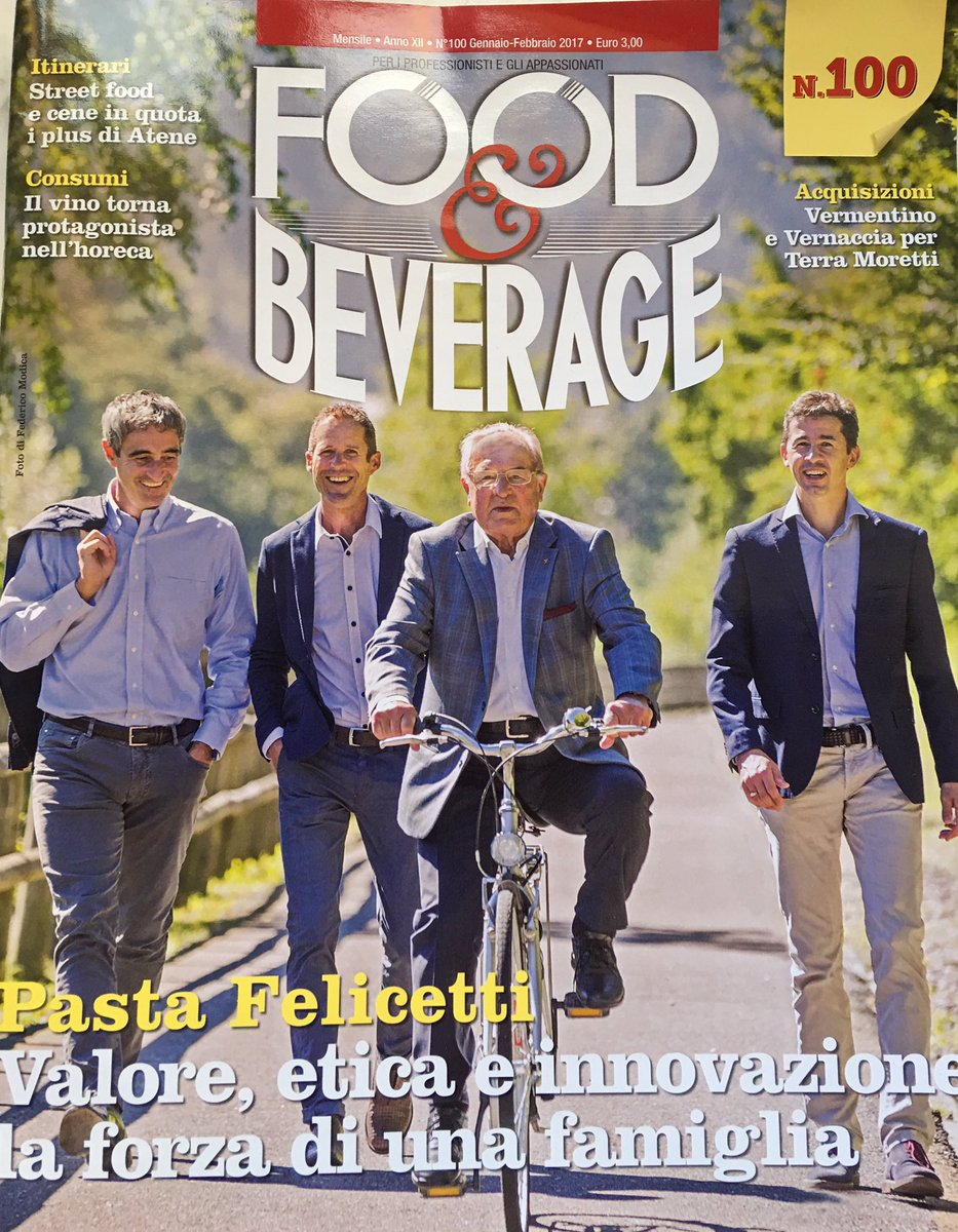 FrancineSegan's tweet photo. Fabulous feature on heirloom-grain #organic Italian pasta company @Pasta_Felicetti @PastaFelicetti in @FoodeBeverage Magazine https://t.co/P5EXw5MNeT