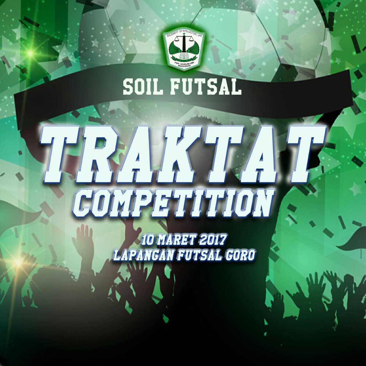 TRAKTAT COMPETITION !

Tanggal :10 Maret 2017
Tempat :Lapangan Futsal Goro.
Pukul    : 17.00 - Selesai.