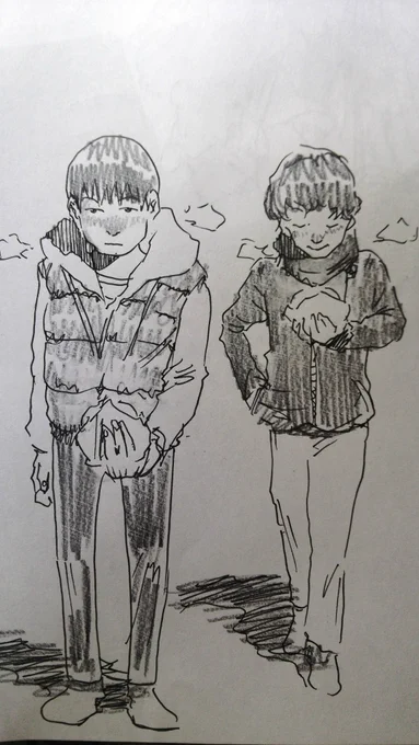 なんか懐古絵。 