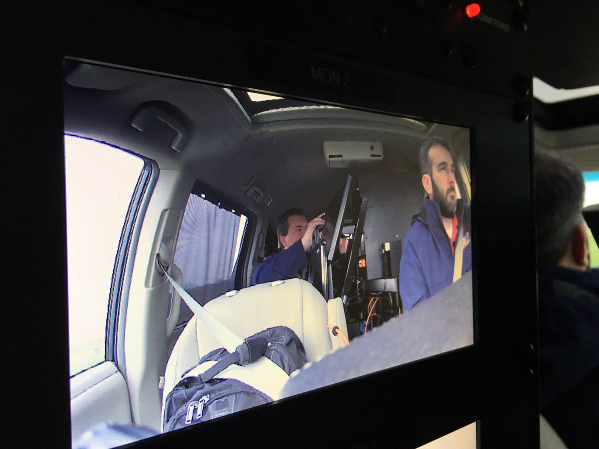 JamesParishWX's tweet photo. Cody and I definitely had the most fun out of everyone on the @KSLA morning team today. #Trackingstorms #StormTracker https://t.co/MBwwcepi93