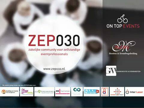 Kom as donderdag naar <a href="/zep030/">ZEP030</a> op het netwerkplein op @evcontact en maak kans op mooie prijzen! Zie we je daar? #eventprofs