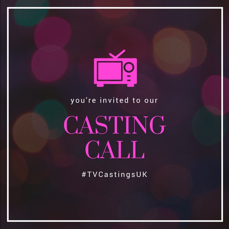 We're back! Follow us for all of the latest UK television opportunities. 🌟🎥 #TVCastingsUK