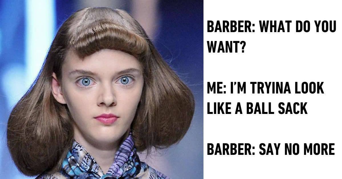 9gag On Twitter 28 Haircuts That Prove The Barber What You