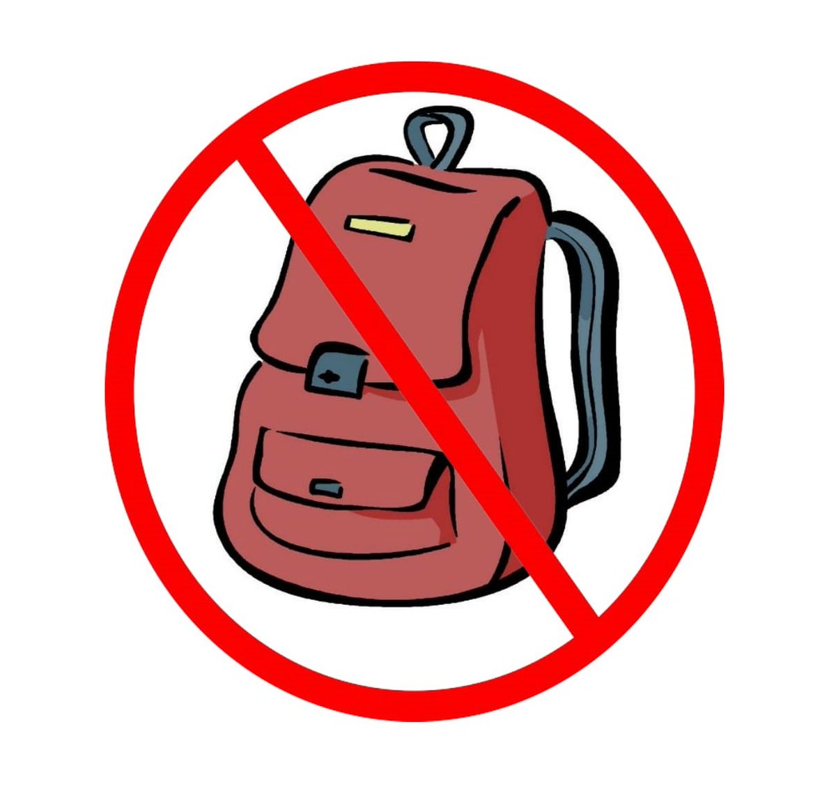 Usach on Twitter: "Recuerda no ingresar con o mochilas al sector de referencia en biblioteca central. https://t.co/QggXYgp2W3" /
