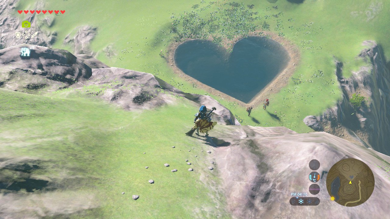 Twitter 上的 ねぎとろ ハイラル百景 Vol 25 ブレイクしてないハート池もあった D ゼルダの伝説 ブレスオブザワイルド T Co Vxivou0huh Twitter