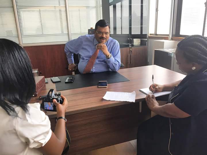 KipropMishra's tweet photo. Speaking to journalists of the People Daily in Nairobi today.Just informed them that people of Kesses Constituency https://t.co/zVj9qu0V7E