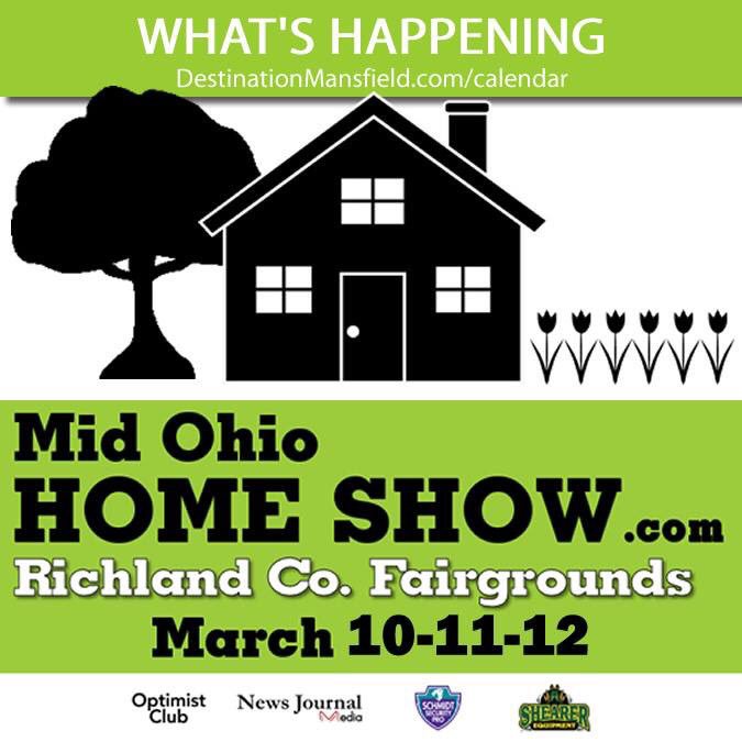 DestinationMans's tweet image. The 2017 MID-OHIO HOME SHOW Fri 2-7p, Sat 9a-7p, Sun 11a-4p. 100+ Vendors. More details:  DestinationMansfield.com/Calendar
#DestinationMansfield