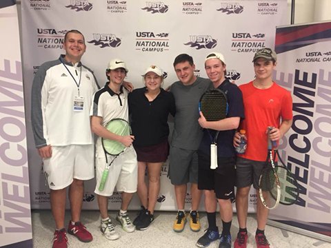 PTM Students enjoying the USTA National Campus this week!   Using their spring break for education and fun.