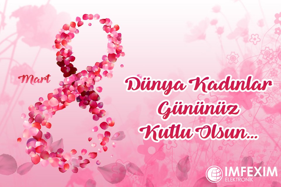 8 Mart Dünya Kadınlar Gününüz Kutlu Olsun...
imfexim.com
#8Mart #DünyaKadınlarGünü #Imfexim
