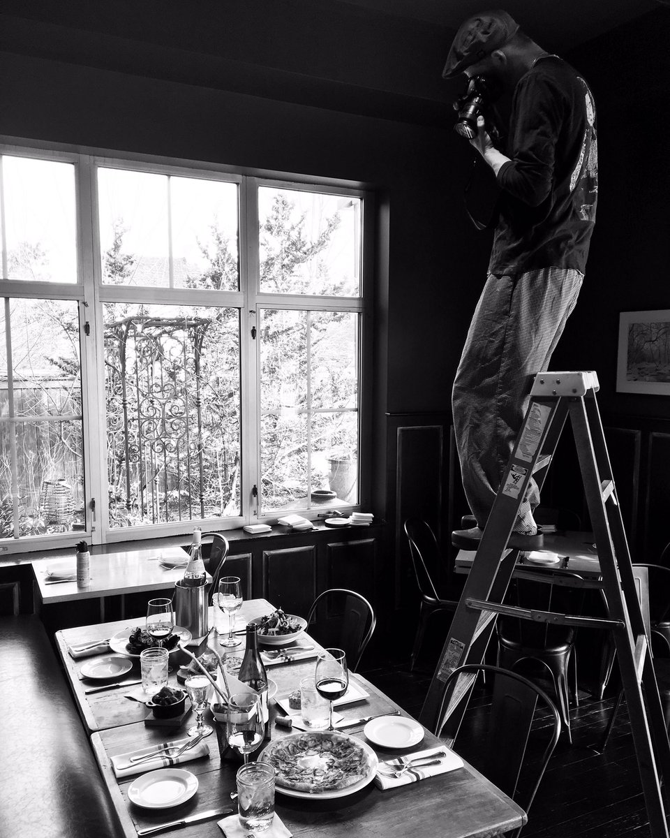 SovanaBistro's tweet photo. Super Chuck does it all. Who knew our esteemed pizza artist is also an excellent photographer. #superchuck #pizzaartist https://t.co/arotLyWV3M