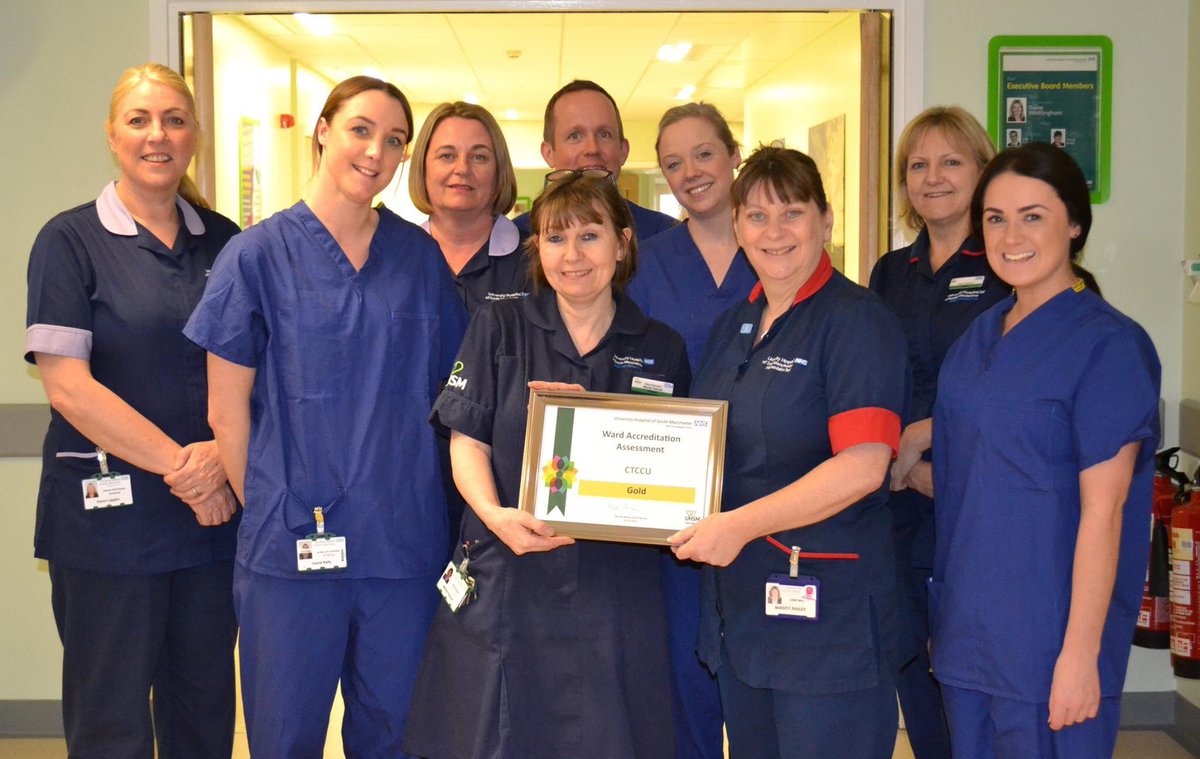 Wythenshawe Hospital On Twitter A Big Well Done To Our Cardiothoracic Critical Care Unit Ctccu Who Have Been Awarded Gold As Part Of Our Ward Accreditation Programme Https T Co Uucl50zp2i